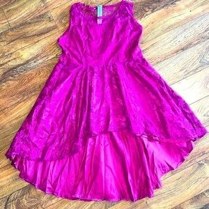 HIGH Low Dress~Top Magenta/Pink Large~Xl